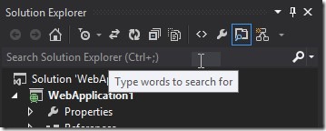 VisualStudio2012-Search-in-Windows